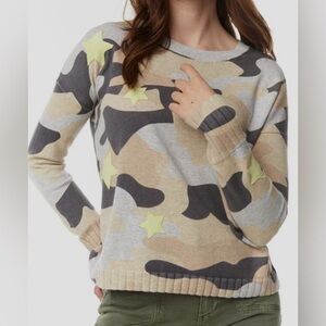 Lisa Todd Seeing Stars Camouflage Star Sweater